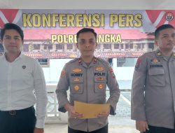 Sat Reskrim Polres Bangka Ungkap Dua Kasus UU ITE