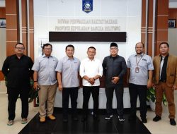 Ketua DPRD Terima Kunjungan Silahturahmi Dirut PT. Timah Yang Baru