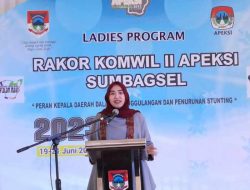 Buka Ladies Program Rakorwil II Apeksi, Monica Haprinda Bicara Tentang Stunting di Pangkalpinang