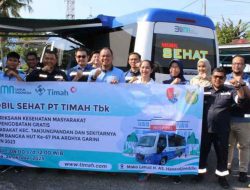 Lanud H.AS Hanandjoeddin Kolaborasi dengan PT Timah Tbk, Hadirkan Pelayanan Kesehatan Gratis Lewat Mobil Sehat PT Timah