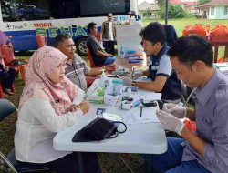 Berikan Pelayanan Kesehatan Gratis ke Warga Kampit, Mobil Sehat PT Timah Tbk Diharapkan Datang Kembali