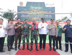 Pj Gubernur Safrizal dan Pangkostrad Hadirkan 20 Sumur Bor untuk Masyarakat Kep. Babel