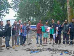 Jelang Musim Udang, PT Timah Tbk Berikan Jaring Udang ke KUB Nelayan Anugrah di Pangkalpinang