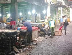 Pemkot Pangkalpinang Laksanakan Gotong Royong Bersihkan Pasar Pagi
