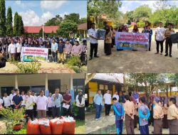 PT BAT Serahkan Bantuan CSR Ke SMKN 1 dan SMPN 1 Badau Belitung