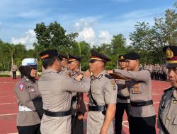 Kapolres Bangka Barat Pimpin Sertijab Pejabat Utama
