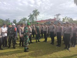 Polres Bangka Apel Gelar Pasukan Pengamanan Kunjungan Wakil Presiden RI 