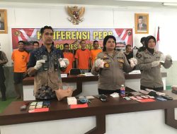 Polres Bangka Amankan Delapan Tersangka Dalam Operasi Antik
