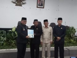 DPRD Bangka Gelar Rapat Paripurna Pengesahan Raperda RPJPD 2025-2045