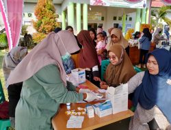 Masyarakat Bakam Antusias Sambut Gerakan Pasar Murah dan Pemeriksaan Kesehatan Gratis