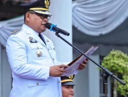 Upacara Hari Lahir Pancasila di Kabupaten Bangka Berlangsung Khidmat di Tengah Hujan Lebat