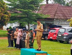 Apel Siaga Kesiapan Pantarlih di Kecamatan Bakam, Persiapkan Pemilu 2024