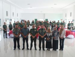 Korem 045/Gaya Gelar Sosialisasi P4GN untuk Prajurit dan PNS
