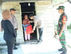 Polsek Belinyu Gelar Kegiatan Jum’at Berkah di Kelurahan Air Asam