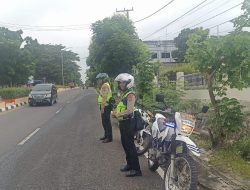 Patroli Kamseltibcar Lantas Polres Bangka untuk Keamanan dan Ketertiban Lalu Lintas