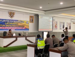 Polres Bangka Gelar Latihan Pra Operasi Patuh Menumbing 2024