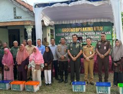 Danrem 045/Gaya Resmikan Ground Breaking Rehabilitasi RTLH di Bangka