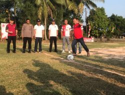 Turnamen Sepak Bola Peteran Cup U-42 Desa Pagarawan Resmi Dimulai 