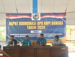 Perkuat Peran Pemuda Jelang Pilkada Serentak 2024, DPD KNPI Bangka Gelar Rakor