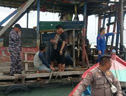 Polres Babar Lanjutkan Penertiban Penambang PIP di Laut Belembang