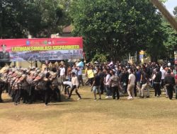 Polres Bangka Gelar Latihan Simulasi Sispamkota,