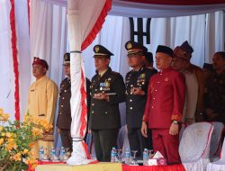 Kapolres Bangka Barat Hadiri Upacara Peringatan HUT ke-79 Kemerdekaan RI