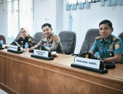 Komandan Pos AL Sungailiat Hadiri Rapat Paripurna DPRD Kabupaten Bangka