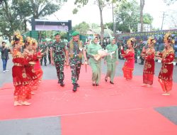 Danrem 045/Garuda Jaya Kunjungi Kodim 0413/Bangka