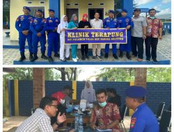 Ditpolairud Polda Babel Gelar Pengobatan Gratis di Pos Sandar Sungailiat