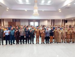 Danrem 045/Gaya Hadiri Sosialisasi Persiapan Pilkada Serentak 2024