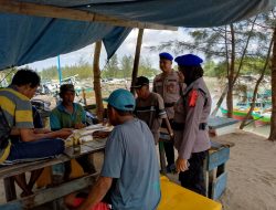Sat Polairud Polres Bangka Himbau  Kamtibmas dalam OMP Menumbing 2024
