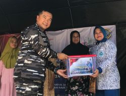 Hut TNI AL ke-79, Ribuan Pelajar Ikuti Makan Siang Bergizi