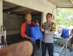 Peduli Warga Polsek Belinyu Gelar Jumat Berkah 
