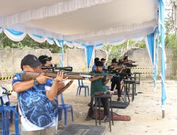 Meriahkan HUT TNI ke-79, Lanal Babel Gelar Kejuaraan Menembak Sanapan Angin