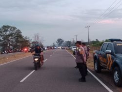 Cegah Balap Liar, Polsek Merawang Intensifkan Patroli