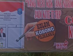 LSM Garuda KPPRI Pertanyakan Netralitas KPU dan Pemkab Bangka Terkait Spanduk Kampanye Kolom Kosong