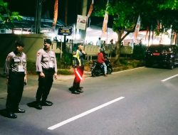 Polres Bangka Kawal Ketat Rapat Pleno Terbuka Penetapan Nomor Urut Paslon Bupati dan Wakil