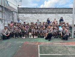 Satlantas Polres Bangka Kenalkan Tertib Lalu Lintas Lewat Program Polisi Sahabat Anak, 