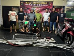 Dua Pencuri di Gudang PT Timah Merawang Ditangkap Polisi