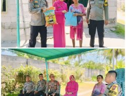Lewat Program Jumat Berkah, Kapolsek Pemali Berikan Bantuan Dengan Warga