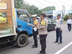 Razia Gabungan Operasi Zebra Menumbing 2024, Dipimpin Kapolres Bangka 