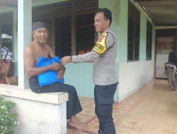 Peduli Dengan Warga Polsek Belinyu Gelar Jum’at Berkah