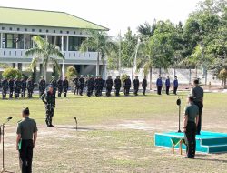 Danrem 045/Gaya Pimpin Upacara Hari Sumpah Pemuda Ke-96