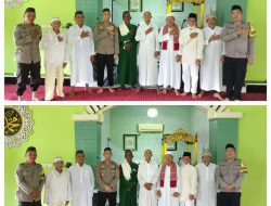 Polsek Pemali Gelar Safari Jumat di Masjid Al-Ikhlas Desa Karya Makmur