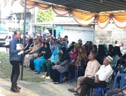 Masyarakat Antusias Mendengerkan Visi dan Program, Mendra Ajak Warga Kampung Jawa Sepakat Pilih Mapan