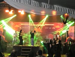 Gebyar Pilkada 2024 KPU Bangka, Artis Steven Pasaribu Guncang Kota Sungailiat