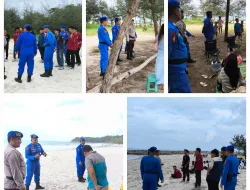 Sat Polairud Polres Bangka Patroli di Pantai 