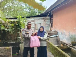 Program Jum’at Berkah Polsek Belinyu, Sasar Warga Kurang Mampu