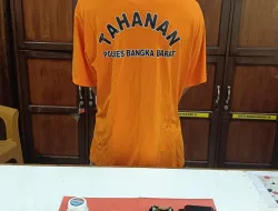 Tim Hantu Polres Bangka Barat Ringkus Pengedar Sabu di Mentok