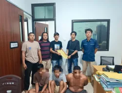 Polsek Mendo Barat Berhasil Amankan Tiga Pelaku Pencurian Alat Pembersih Bulu Ayam